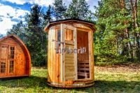 Pionowa sauna