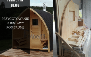 PRZYGOTOWANIE PODSTAWY POD SAUNĘ